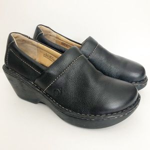 Born Black Clogs Size 6‎ 36.5